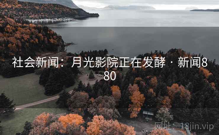 社会新闻:月光影院正在发酵 · 新闻880